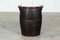 Oak & Leather Whiskey Barrell Chair, 1920s, Image 10