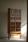 Tall Mid-Century Corner Cabinet in Oak & Glass, 1960s 15