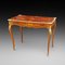 French Floral Marquetry Writing Table, 1920s, Image 1