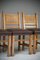 Mid-Century Limed Oak Dining Chairs, Set of 4, Image 4