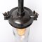 Vintage Glass Wall Light Fittings by Walsall Conduits Ltd, 1920s, Image 6