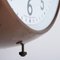Reloj de fábrica de doble cara recuperado de English Clock Systems, años 40, Imagen 12
