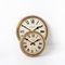 British Industrial Brass Wall Clock by Magneta London 13