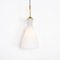 Vintage Opaline Church Pendant Lights Trio, 1960s 11