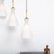 Vintage Opaline Church Pendant Lights Trio, 1960s 8