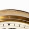 Grande Horloge d'Usine Vintage en Laiton par Megneta, 1930s 5