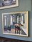Das Atelier des Malers, 1950er, Öl auf Leinwand, Gerahmt 4