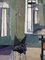 El estudio del pintor, años 50, óleo sobre lienzo, enmarcado, Imagen 9