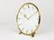 Horloge de Table Mid-Century Kienzle en Laiton, Allemagne, 1950s 10