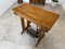 Vintage Sewing Machine Table in Pine 15