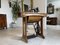 Vintage Sewing Machine Table in Pine, Image 1