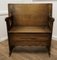 Arts and Crafts Oak Monks Bench, 1890s 4