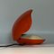 Space Age Orange Lamp Oyster by Gamma3, 1970s 1