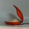 Space Age Orange Lamp Oyster by Gamma3, 1970s 2