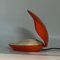 Space Age Orange Lamp Oyster by Gamma3, 1970s, Image 2