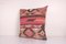 Vintage Turkish Pink Kilim Cushion Cover, Image 2