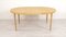 Oak Dining Table from Bramin, 1950s, Image 14