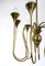 8-Arm Brass Chandelier attributed to Guglielmo Ulrich, Italy, 1940s 5