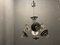 Lámpara de araña era espacial de cromo, años 60, Imagen 5