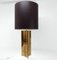 Space Age Cosack Lamp in Folded Brass, 1970s, Image 2