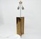 Space Age Cosack Lamp in Folded Brass, 1970s 5