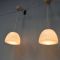 Opaline Glass Pendant Lamps from Gispen, 1930s, Set of 2, Image 4