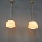 Opaline Glass Pendant Lamps from Gispen, 1930s, Set of 2, Image 2