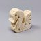 Original Travertine Swan Sculpture by Enzo Mari for F.lli Mannelli, 1970s 4