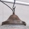 Metal and Opaque Glass Pendant Light, 1930s, Image 5
