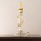 Murano Glass Lamp with Gold Leaf Decor, Italy, 1980s, Image 4