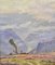 Didier Pouget, Les Gorges de la Dordogne, 1920, óleo sobre lienzo, enmarcado, Imagen 3