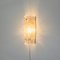 Lampada da parete in vetro e ottone attribuita a Carl Fagerlund per Orrefors & Lyfa, Scandinavia, anni '60, Immagine 6