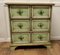 Antique Shabby Painted Chest of Drawers, 1890s 1