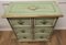 Antique Shabby Painted Chest of Drawers, 1890s 6