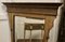 Espejo sobre manto Arts and Crafts grande de roble claro, década de 1800, Imagen 4