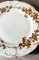 Platos franceses de porcelana blanca con decoración dorada de Haviland, Limoges, 1902. Juego de 6, Imagen 16