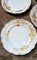 French White Porcelain Plates with Gilt Decor from Haviland, Limoges, 1902, Set of 6 11