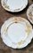 French White Porcelain Plates with Gilt Decor from Haviland, Limoges, 1902, Set of 6, Image 11