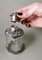 Viktorianische Flasche aus Kristallglas & Silber, 1905 20