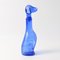 Caraffa a forma di cane in vetro blu di Empoli, anni '60, Immagine 8