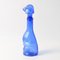 Dog-Shaped Carafe in Blue Glass from Empoli, 1960s 9