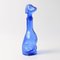 Carafe en Forme de Chien en Verre Bleu de Empoli, 1960s 7