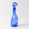 Caraffa a forma di cane in vetro blu di Empoli, anni '60, Immagine 7