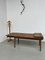 Vintage Bench in Cherry, 1950s, Image 27