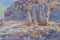 Desmond V.C. Johnson, Impressionist Landscape, Dartmouth, Devon, Oil on Board, Framed, Image 4