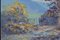 Desmond V.C. Johnson, Impressionist Landscape, Dartmouth, Devon, Oil on Board, Framed 6