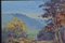 Desmond V.C. Johnson, Impressionist Landscape, Dartmouth, Devon, Oil on Board, Framed 9