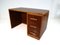 Vintage Art Deco Schreibtisch aus Holz 5