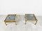 Brass Side or Coffee Tables from Belgo Chrom / Dewulf Selection, 1970s, Set of 2 9