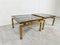 Brass Side or Coffee Tables from Belgo Chrom / Dewulf Selection, 1970s, Set of 2 4